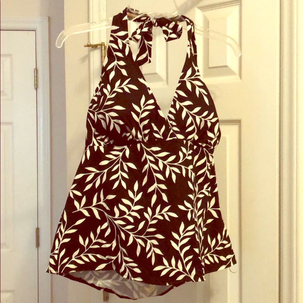 Lands End Swimsuit Top